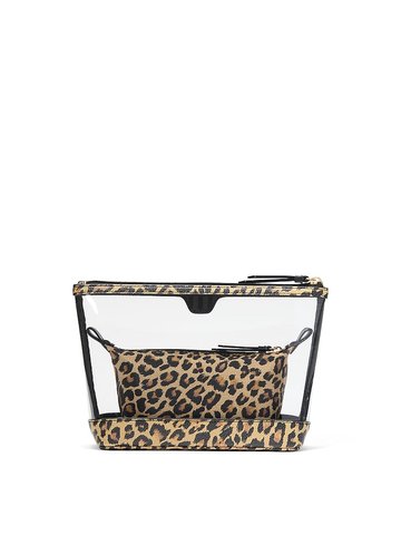 Косметичка Victoria's Secret 2-Piece Makeup Bag Leo 26859118 фото