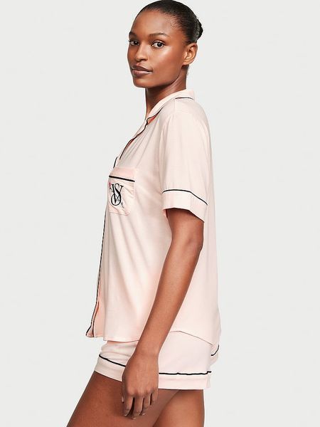 Піжама з шортами Victoria's Secret Modal Short PJ Set &mdash; основне фото товару, вигляд спереду