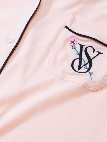 Піжама з шортами Victoria's Secret Modal Short PJ Set &mdash; основне фото товару, вигляд спереду
