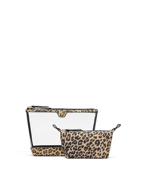 Косметичка Victoria's Secret 2-Piece Makeup Bag Leo 26859118 фото