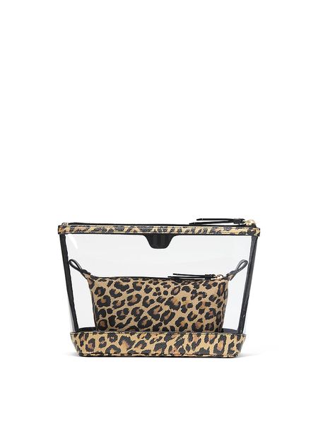 Косметичка Victoria's Secret 2-Piece Makeup Bag Leo 26859118 фото