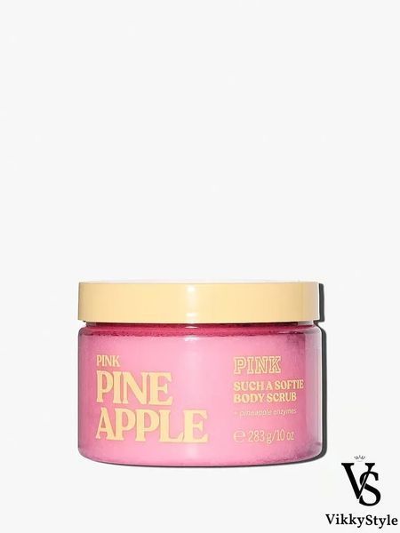 Подарунковий набір Victoria's Secret Pink Pineapple Such a Softie Body Scrub + Hair & Body Mist &mdash; основне фото товару, вигляд спереду