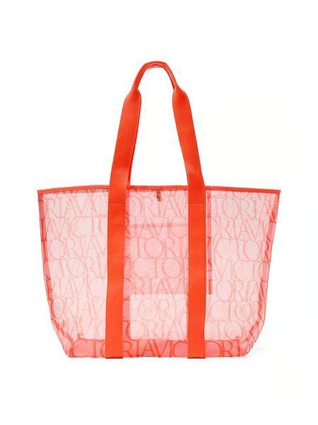 Сумка Victoria&rsquo;s Secret Mesh Carryall Beach Tote &mdash; основне фото товару, вигляд спереду