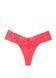 Трусики стрінги Victoria's Secret Cotton Thong Panty Pink &mdash; фото , вигляд з різних ракурсів