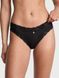 Трусики бикини Victoria's Secret Cotton Shadow Stripe Lace-Waist Bikini Panty 27115654 фото 1