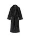 Халат Victoria's Secret Logo Plush Long Robe Black, Чорний, XS/S