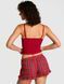Піжамні шорти Victoria's Secret PINK Flannel Boxy Ruﬄed Pajama Shorts &mdash; фото , вигляд з різних ракурсів