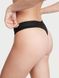Трусики Victoria&rsquo;s Secret Shine Patch Thong Panty Black 27204649 фото 2