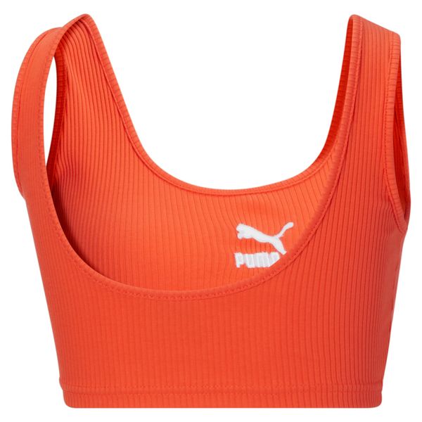 Жіночий спортивний костюм Puma Classics Ribbed Midi Skirt & Top Orange 3335 фото