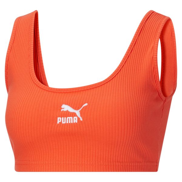 Жіночий спортивний костюм Puma Classics Ribbed Midi Skirt & Top Orange 3335 фото