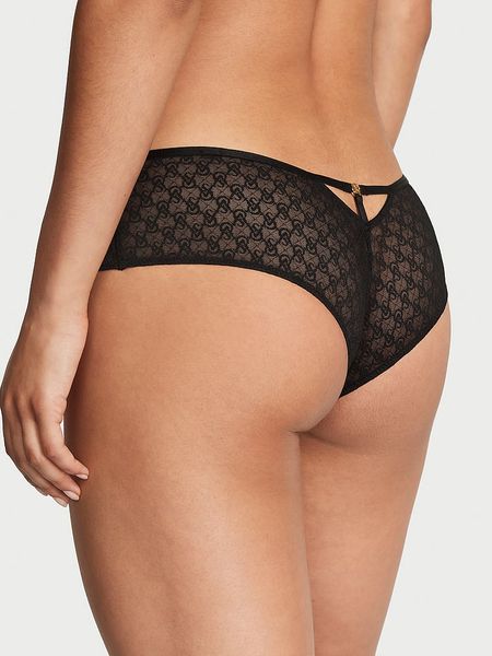 Трусики чікі Victoria's Secret Icon Lace Cheeky Panty 26693566 фото