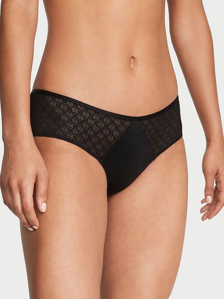 Трусики чікі Victoria's Secret Icon Lace Cheeky Panty 26693566 фото