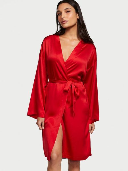 Халат Victoria's Secret Satin Midi Robe  X-0202 фото