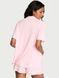Піжама Модал Victoria's Secret SoSoft&trade; Modal Short Pajama Set Heather Pink Petal &mdash; фото , вигляд з різних ракурсів