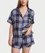 Піжама з шортами Victoria's Secret Flannel Short Pajama Set &mdash; фото , вигляд з різних ракурсів