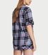 Піжама з шортами Victoria's Secret Flannel Short Pajama Set &mdash; фото , вигляд з різних ракурсів