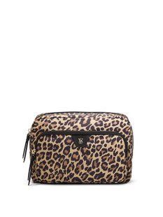 Косметичка Victoria's Secret Travel Makeup Pouch Leo &mdash; основне фото товару, вигляд спереду