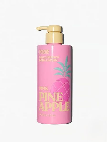 Подарунковий набір Victoria's Secret Pink Pineapple Daily Drench Body Lotion + Hair & Body Mist &mdash; основне фото товару, вигляд спереду