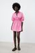 Сукня жіноча міні Zara Short Pink Poplin Dress, Рожевий, S