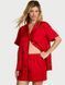 Піжама Сатинова Victoria's Secret Glazed Satin Bow Short Pajama Set  &mdash; фото , вигляд з різних ракурсів