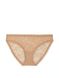 Трусики бікіні Victoria's Secret Lace Bikini Panty , Бежевий, XS