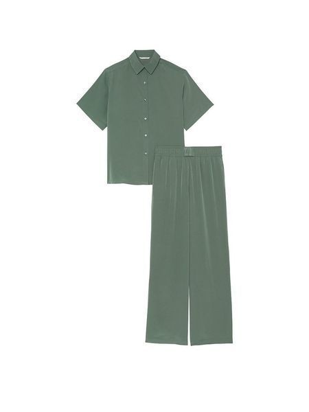 Піжама Victoria's Secret Luxe Crepe Sleep Set  &mdash; основне фото товару, вигляд спереду