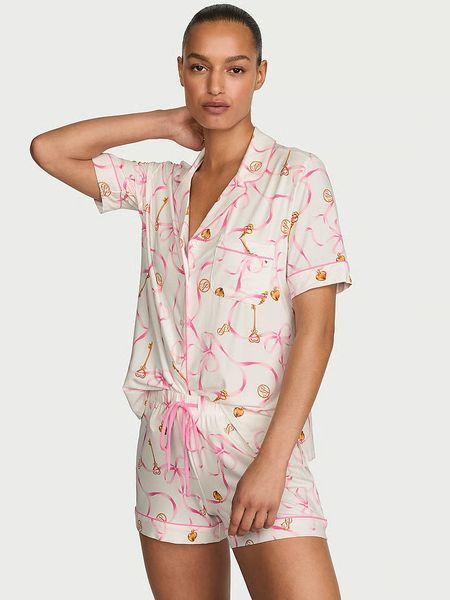 Піжама Victoria's Secret SoSoft&trade; Modal Short Pajama Set  &mdash; основне фото товару, вигляд спереду