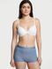 Хлопковые трусики шортики Victoria's Secret Logo Cotton Pointelle 26616611 фото 1