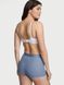 Хлопковые трусики шортики Victoria's Secret Logo Cotton Pointelle 26616611 фото 2