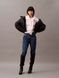 Куртка жіноча Calvin Klein Women's Short Hooded Puffer Jacket Black Beauty &mdash; фото , вигляд з різних ракурсів