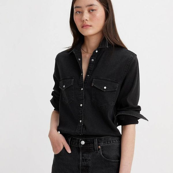 Сорочка Levi's Iconic Western Denim Shirt 355406 фото