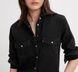 Сорочка Levi's Iconic Western Denim Shirt, Чорний, S