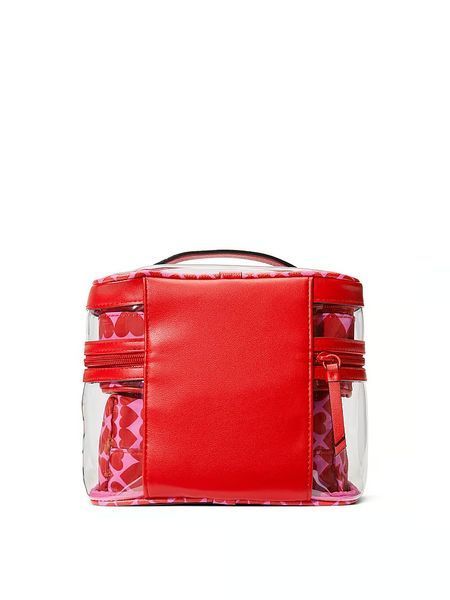 Подарочный набор Victoria's Secret Косметичка Victoria's Secret 4-Piece Makeup Bag Hearts New 26979900gift фото