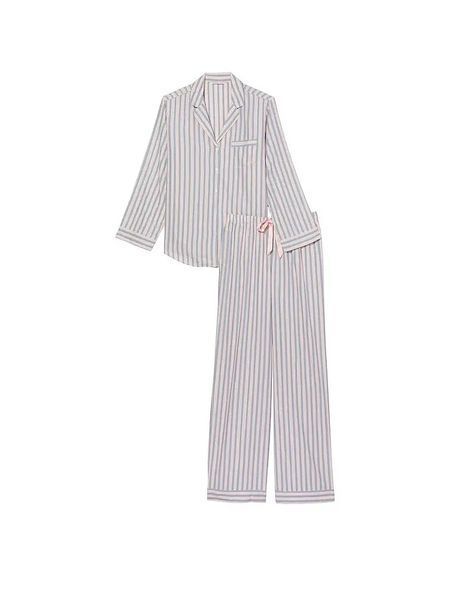 Фланелева піжама Victoria's Secret Long Pajama Set &mdash; основне фото товару, вигляд спереду