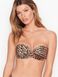 Купальник Бандо Victoria's Secret  Mallorca Twist-front Natural Leo, Леопард, 34, B, S