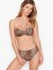 Купальник Бандо Victoria's Secret  Mallorca Twist-front Natural Leo, Леопард, 34, B, S