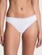 Трусики бікіні Victoria's Secret Cotton Shadow Stripe Lace-Waist Bikini Panty &mdash; фото , вигляд з різних ракурсів