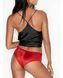 Трусики чики Victoria's Secret Very Sexy Strappy Ring Lipstick Cheeky Panty 26167885 фото 2