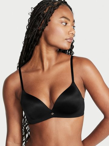 Бюстгальтер Victoria's Secret Very Sexy So Obsessed Smooth Wireless Push-Up Bra Black 26608031 фото