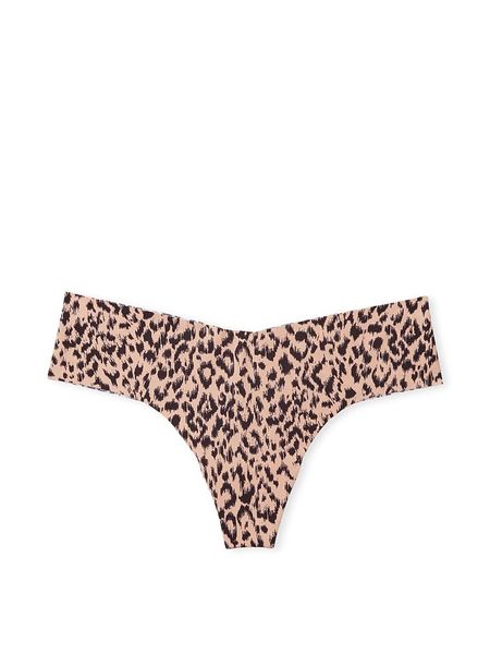 Безшовні трусики Victoria's Secret No-Show Thong Leo 26523344 фото