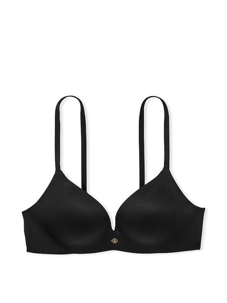 Бюстгальтер Victoria's Secret Very Sexy So Obsessed Smooth Wireless Push-Up Bra Black 26608031 фото