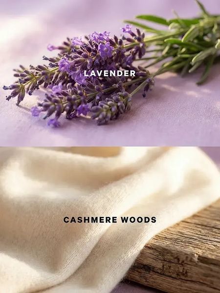 Подарунковий набір Victoria's Secret Lavender Cashmere Woods Cream Body Wash + Mist  &mdash; основне фото товару, вигляд спереду