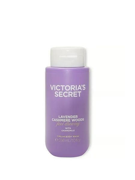 Подарунковий набір Victoria's Secret Lavender Cashmere Woods Cream Body Wash + Mist  &mdash; основне фото товару, вигляд спереду