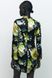 Сукня жіноча Zara Black Floral Printed Gathered Long Sleeve Mini Dress, Квітковий принт, S