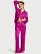Піжама Сатинова Victoria's Secret Glazed Satin Shine Long Pajama Set &mdash; фото , вигляд з різних ракурсів