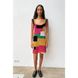 Сукня жіноча Zara Limited Edition Color Block Crochet Mini Dress Size Small, Різнокольоровий, S