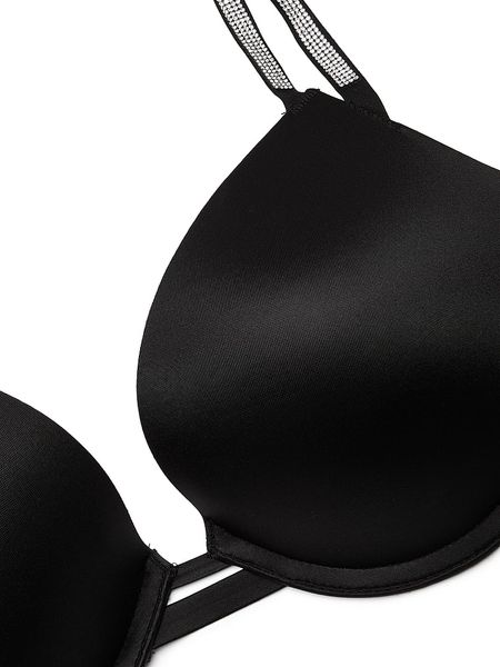 Бюстгальтер Victoria's Secret Very Sexy Double Shine Strap Push-Up Bra Black 26711722 фото