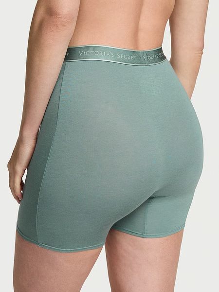 Трусики шортики Victoria's Secret Logo Cotton High-Waist Boxer Brief &mdash; основне фото товару, вигляд спереду