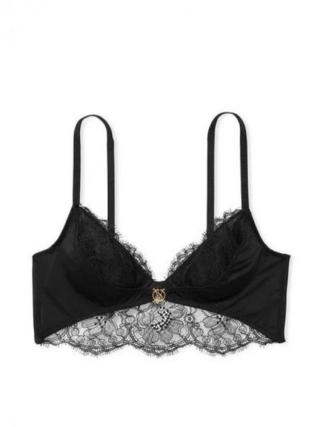 Бюстгальтер Victoria Secret Very Sexy Black Lace bustier 1443546 фото