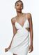 Сукня жіноча Zara Cut Out White Mini Dress, Білий, S